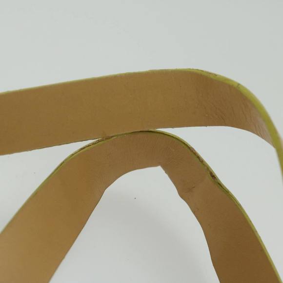 CHANEL Tote Bag Canvas Yellow CC Auth bs10328 - Picture 8 of 16